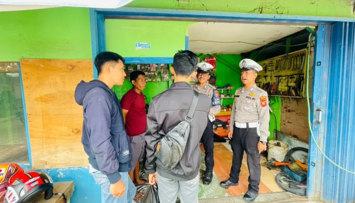 Satlantas Polres Karawang Gemarkan Budaya Kamseltibcarlantas