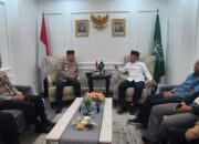Dikunjungi Kaops NCS, Gus Yahya Nilai Polri Berhasil Jaga Ketentraman Jelang Pemilu