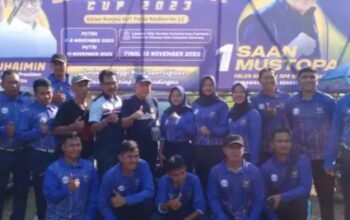 Anggota DPR RI Gelar Turnamen Bola Voli Bartajuk Saan Mustofa Cup 2023
