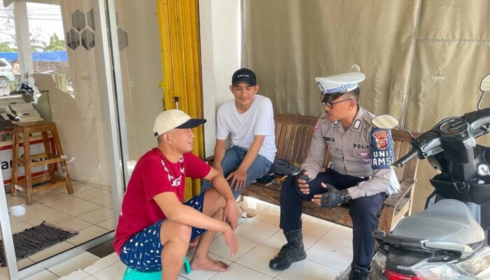 Satlantas Polres Karawang Genjot Edukasi Kamseltibcarlantas Menjelang Pemilu