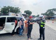 Satlantas Polres Karawang Ingatkan Pemudik Nataru, Utamakan Keselamatan Dalam Berkendara