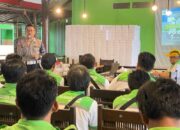 Satlantas Polres Karawang Gelar Pelatihan Safety Driving Bagi Para Sopir Bus