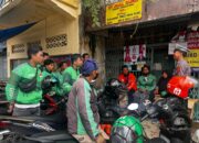 Satlantas Polres Karawang Edukasi Etle Statis Kepada Komunitas Ojol