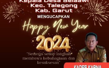 Kepala Desa Selaawi Garut Ucapkan Selamat Tahun Baru 2024