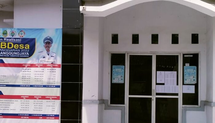 Kantor Desa Manggungjaya Karawang Tutup pada Jam Kerja