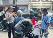 Satlantas Polres Karawang Edukasi Etle Statis Kepada Masyarakat