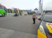 Pawas Piket Polsek Karawang Kota Berpatroli ke Jembatan 3 Bisnis Center