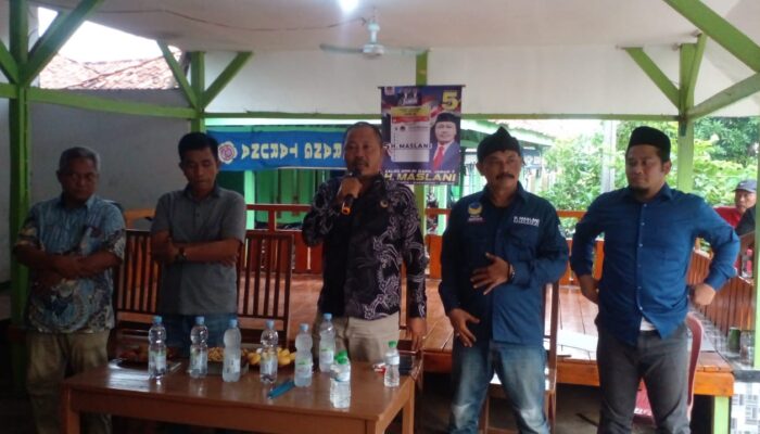 KPU Karawang Sosialisasi Pendidikan Pemilih Pada Pemilu 2024 Di Desa Tegalsari