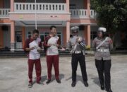 Satlantas Polres Karawang Bina Etika Berlalu Lintas Pelajar di Kabupaten Karawang