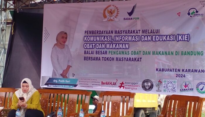 Anggota DPR RI Komisi IX Dari Fraksi Partai Gerinda Drg Putih Sari Gelar Reses Di Cikampek Karawang