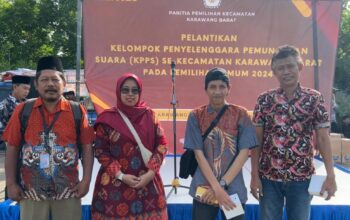 PPK Karawang Barat Melantik 357 KPPS Dari 57 TPS