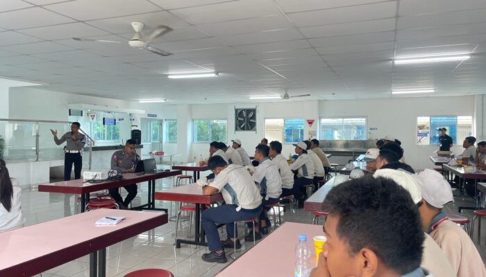 Satlantas Polres Karawang Menggelar Pelatihan Safety Driving Bagi Karyawan
