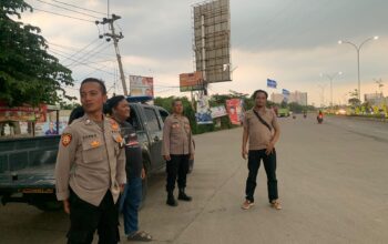 Polres Karawang, Polisi Genjot Patroli Prekat di Jalan Raya Interchange Karbar