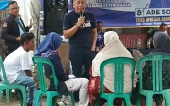 Kunjungan Caleg DPR RI Dari Partai Nasdem NO URUT 1 Saan Mustofa M.SI Ke Posko 8