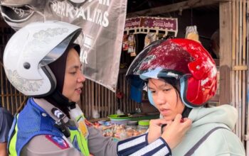 Optimalisasi Ops Mantap Brata ala Srikandi Satlantas Polres Karawang