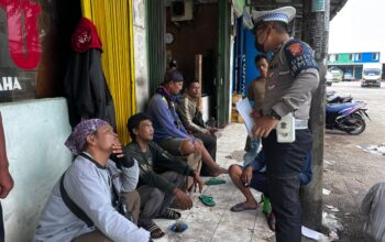 Jelang Pemilu 2024, Satlantas Polres Karawang Optimalisasi Patroli Dialogis