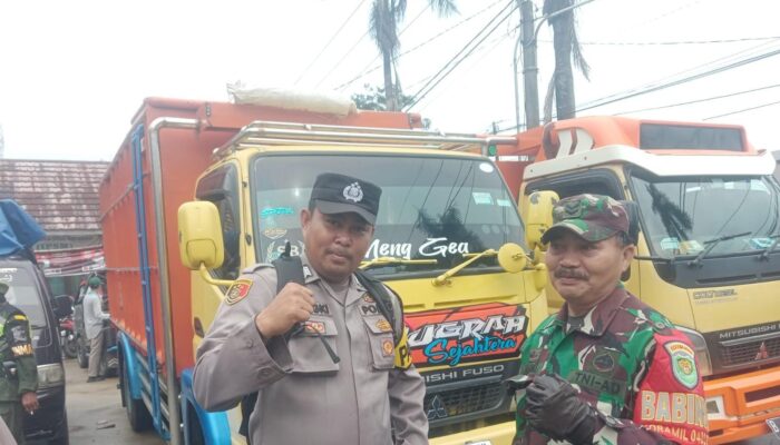 SINERGITAS BHABHIKAMTIBMAS POLSEK BATUJAYA DAN ANGGOTA KORAMIL 0402 BATUJAYA