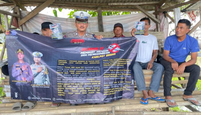 Upaya Satlantas Polres Karawang dan Masyarakat, Wujudkan Pemilu 2024 yang Damai