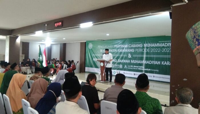 Pengukuhan dan Peresmian Gedung Dakwah Muhammadiyah Karawang .