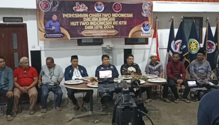 Icang Rahardian Resmikan Omah IWO Indonesia