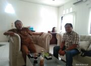 Silaturahmi Kasat intel Kodim 0604 Hartono dan Camat Klari H. Panji Santoso SE