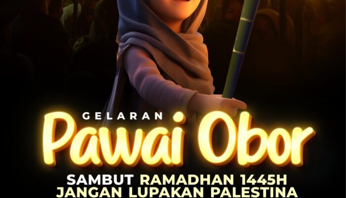 Marhaban ya Ramadhan. Forum Masyarakat Karawang Adakan Pawai Obor