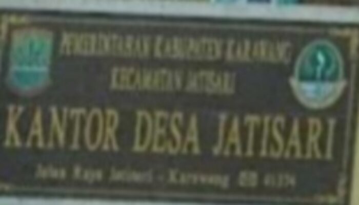 Ada apa Dengan PJS desa Jatisari Karawang, susah untuk di temui wartawan