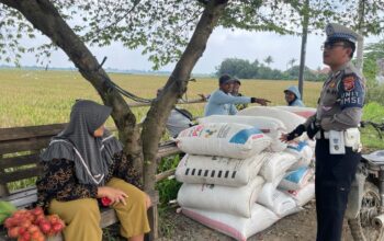 Edukasi Satlantas Polres Karawang, Sasar Masyarakat di Desa Karangsinom