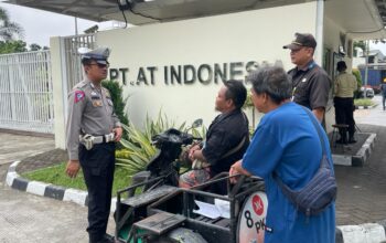 Satlantas Polres Karawang Sosialisasi Kamseltibcarlantas Kepada Masyarakat
