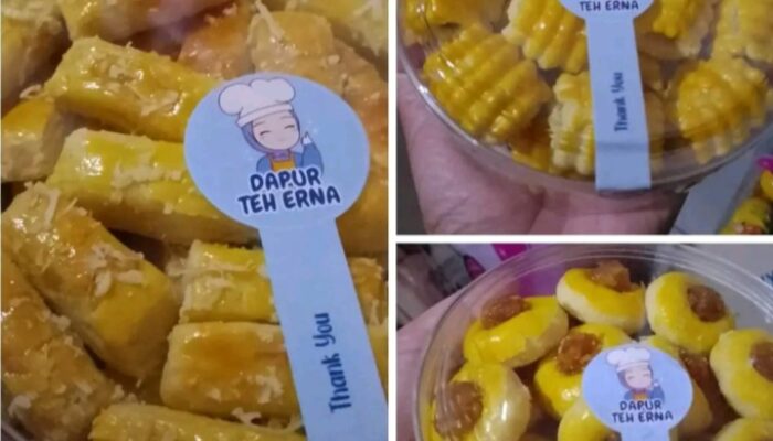 Dapur teh erna Di Desa Walahar Karawang Jual Kue Kering Untuk Lebaran