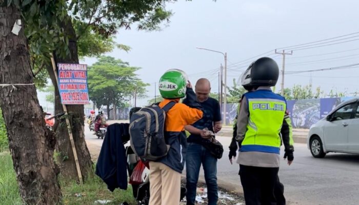 Satlantas Polres Karawang Imbau Keselamatan Berkendara Kepada Pemudik