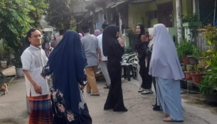 Moment Hari Raya Idul Fitri Di Perum Griya Permai Blok C Kota baru Karawang.