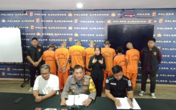 Tiga Kelompok Curanmor Berhasil di Ringkus Polres Karawang