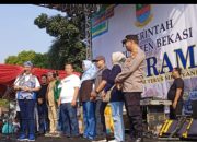 Kabupaten Bekasi Melalui Disdukcatpil Mengadakan kegiatan Botram Di kecamatan Serang Baru