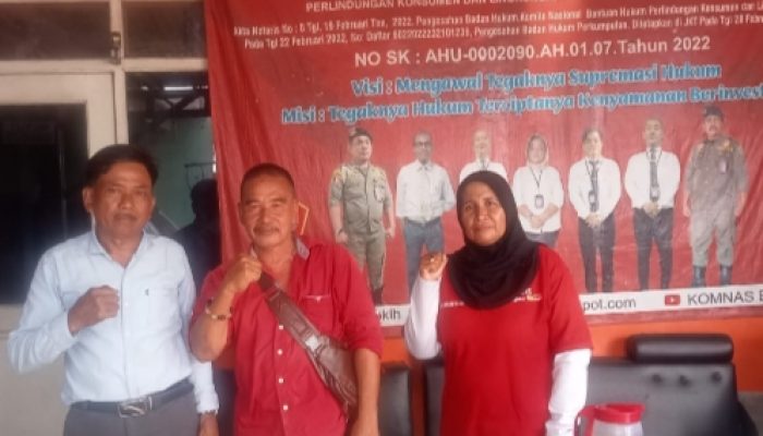 Ketua KKKBM Endang Samsuri Jalin Silaturahmi dengan Ketua Komnas B – PKLH DPN Rukman AKS