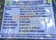 Pekerjaan Saluran Drainase di Desa Sarijaya Majalaya Karawang Dikerjakan Asal asalan