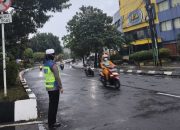 Satlantas Polres Karawang Cegah Kamseltibcarlantas melalui Gatur Lalin Presisi