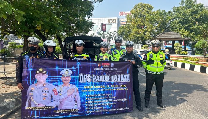Hari ke-4 Ops Patuh Lodaya, Satlantas Polres Karawang Prioritaskan 6 Pelanggaran