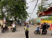Upaya Satlantas Polres Karawang, Cegah Kemacetan Lalu Lintas di Jalan Raya