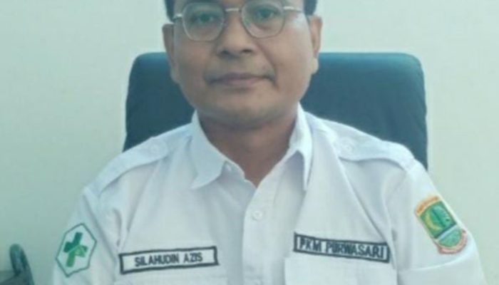 Awak Media jalin Silaturahmi dengan Kepala Puskesmas Purwasari Karawang disambut hangat oleh H. Silahudin Azis , S.Km.