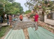 Pemerintah desa Ciasem Tengah Subang Perbaiki Jalan Dusun dan Jalan Desa