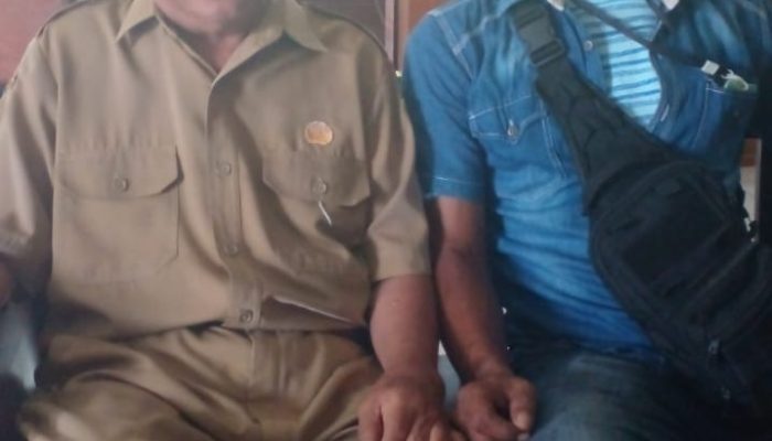 Awak Media Nurjatinews.com Jalin Silaturahmi Dengan Kepsek SMPN 1 Tirtamulya