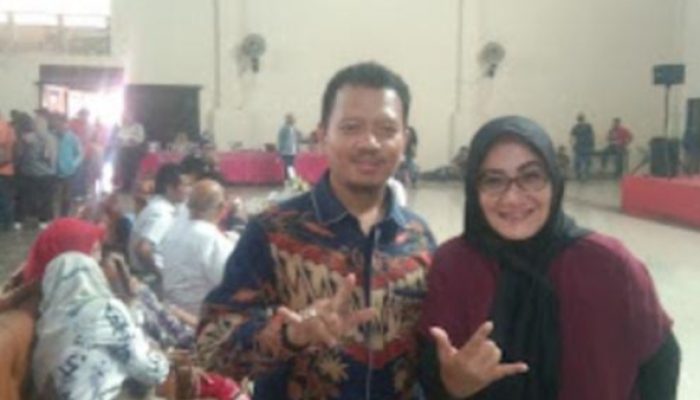 Anggota DPRD Karawang Fernando Doklas Gelar Syukuran Setelah Di Lantik gedung DPRD