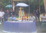 Menyambut HUT RI yang ke 79 Desa Banyuasin Karawang gelar Turnamen Olahraga