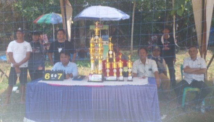 Menyambut HUT RI yang ke 79 Desa Banyuasin Karawang gelar Turnamen Olahraga