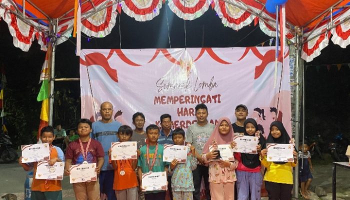 Pemerintah Desa Sindang Mulya Bekasi Gelar Berbagai Macam Lomba Dalam HUT RI yang ke 79