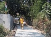 Di Duga Proyek Siluman,proyek pengecoran di desa Cikuntul Tempuran Karawang