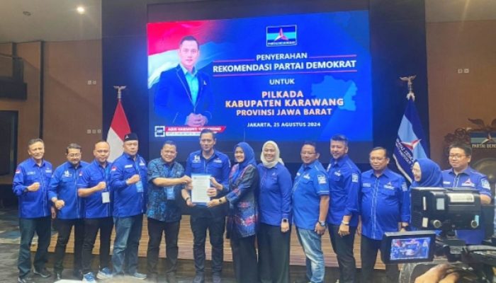 Partai Demokrat Secara Resmi Berikan Dukungan Untuk Drs Acep Jamhuri Dan GINA Fadlia Swara Sebagai Calon Bupati Dan Wakil Bupati Karawang