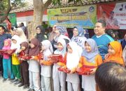 SDN Wancimekar 1 Kotabaru Karawang Gelar Karnaval Dalam HUT RI Yang ke 79