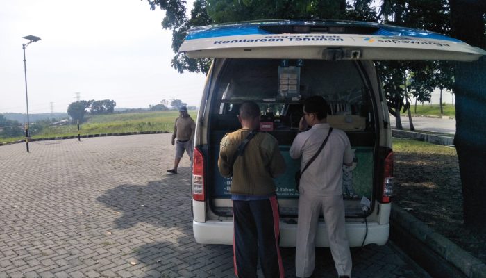 Satlantas Polres Karawang Optimalkan Pelayanan Kepada Masyarakat, melalui Gerai Samsat Keliling